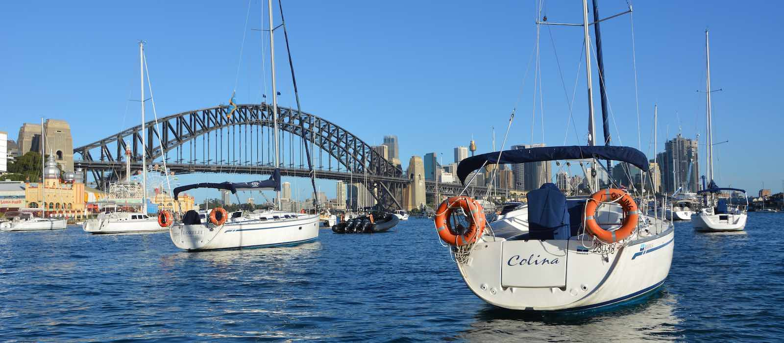8 Hour Bareboat Sailing Sydney experience on Sydney Harbour